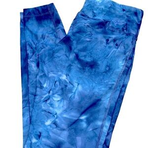 Tech Couture blue athletic leggings size small